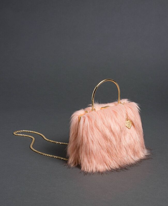 Twinset faux fur shoulder bag 192LL7ZNN