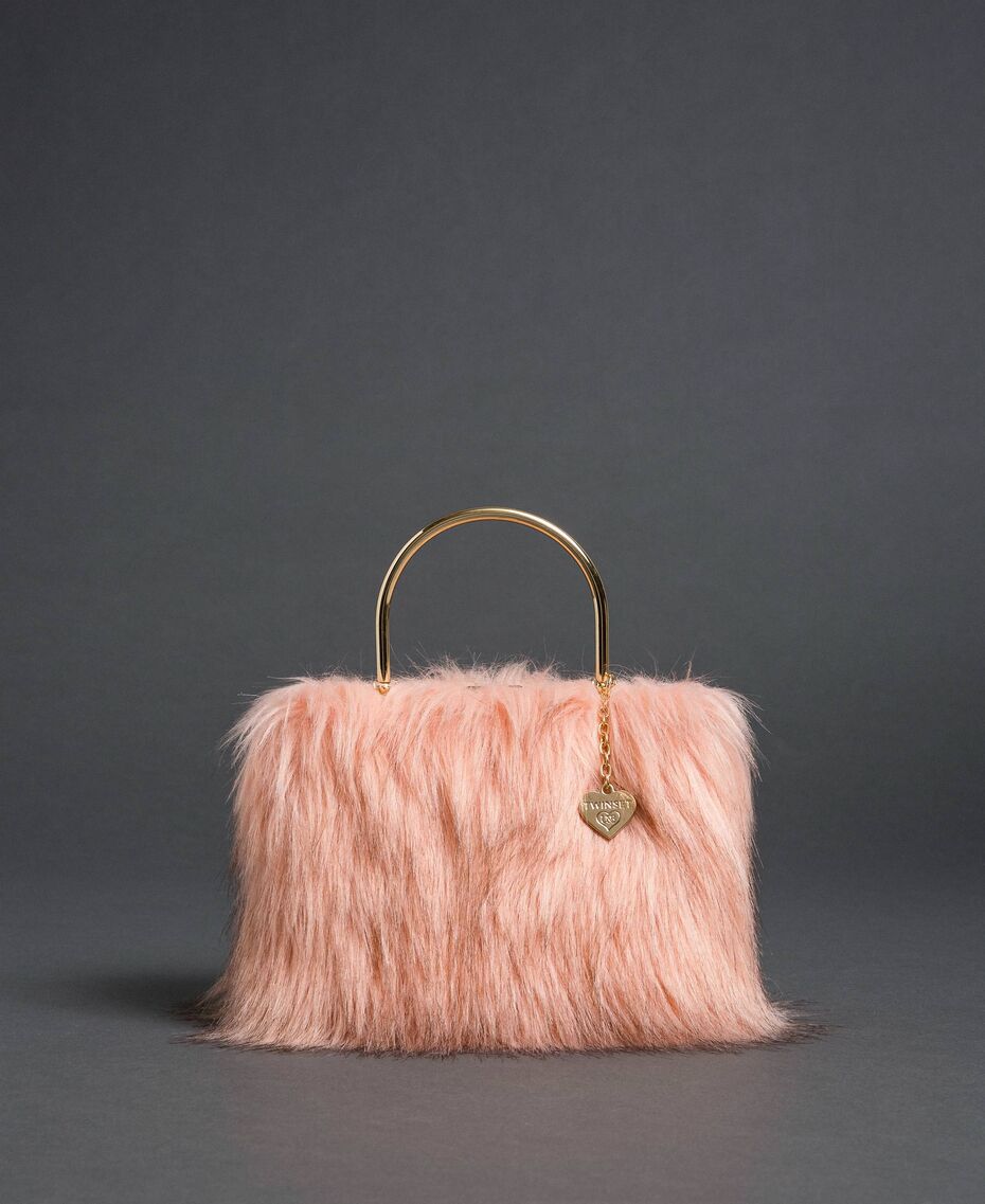 Twinset faux fur shoulder bag 192LL7ZNN