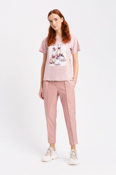 T-shirt rosa TWINSET