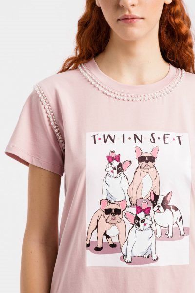 T-shirt rosa TWINSET