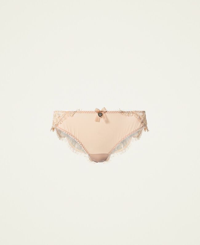 TWINSET Brazilian briefs with lace