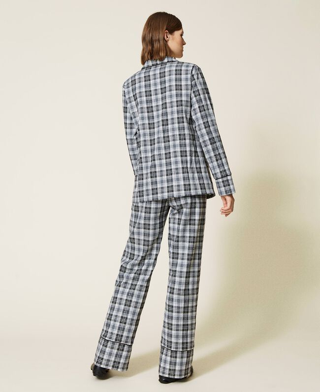 Chequered  pyjamas TWIN SET