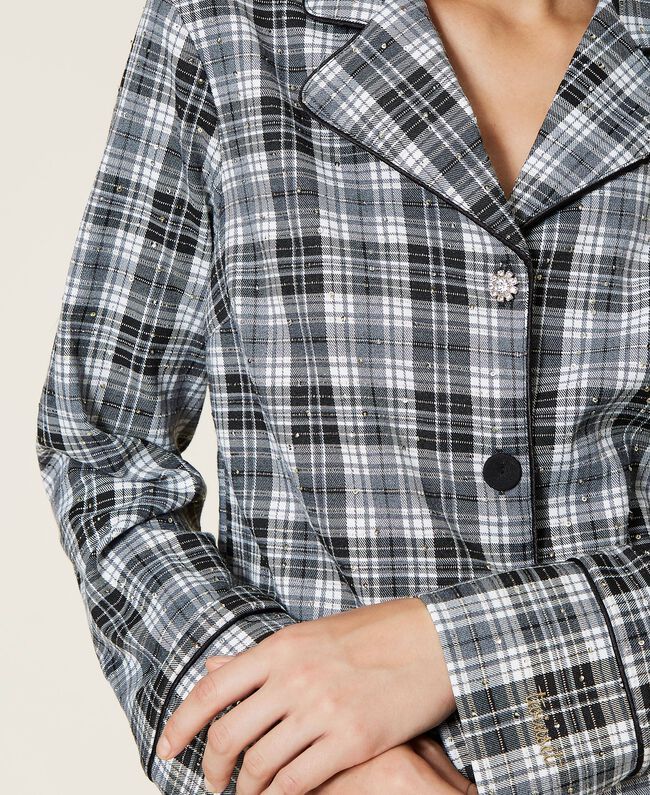 Chequered  pyjamas TWIN SET