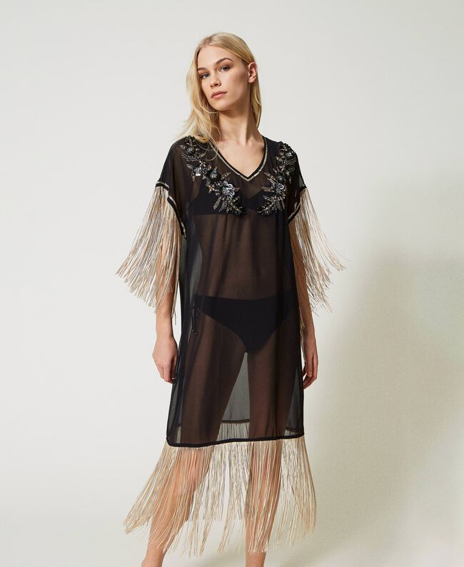 Caftano in georgette TWINSET