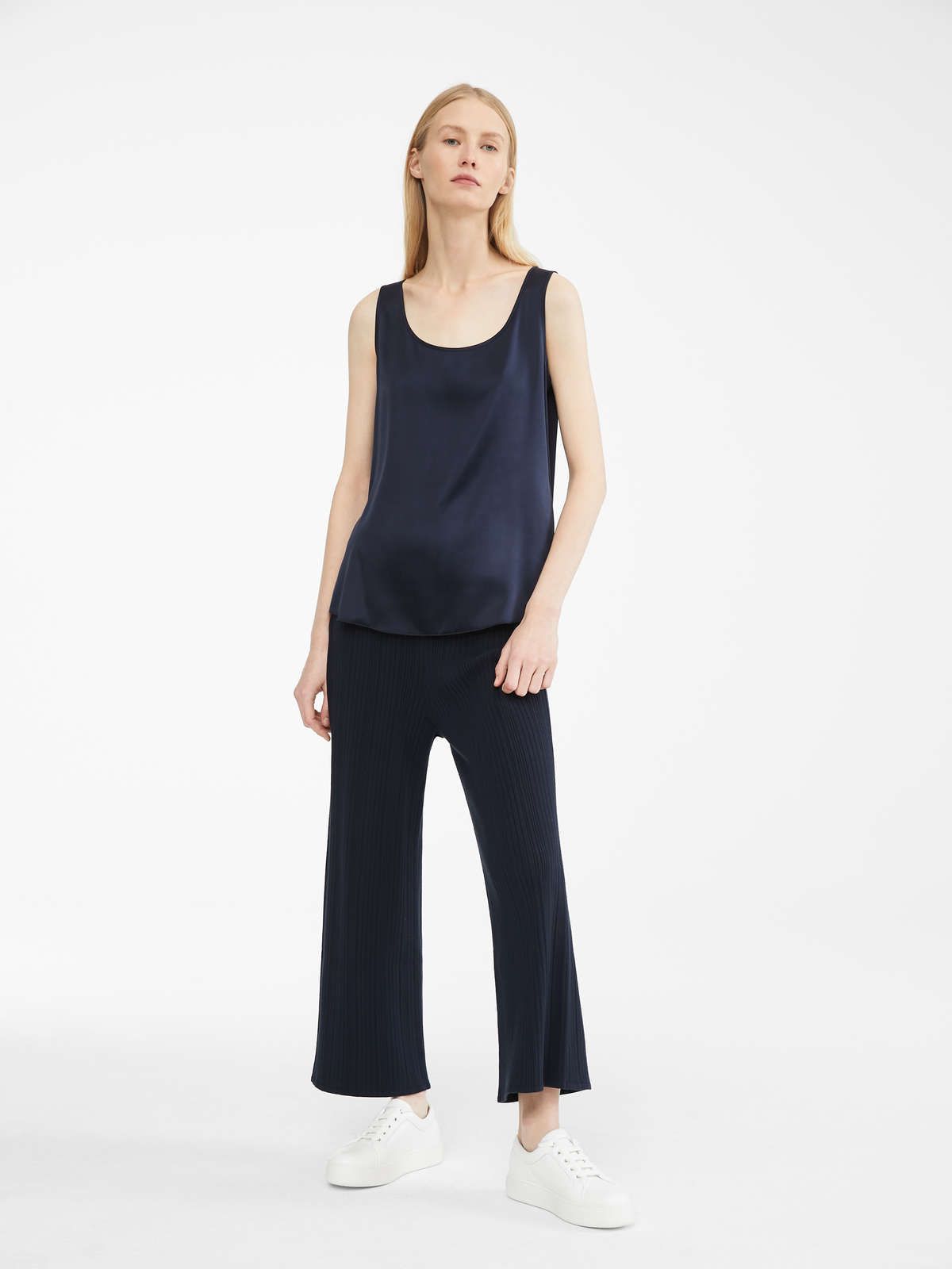 MAX MARA silk blu top