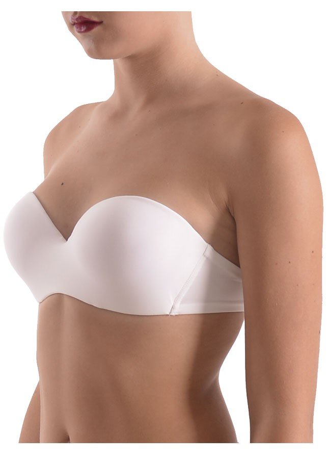 Reggiseno fascia bianco RITRATTI R1326