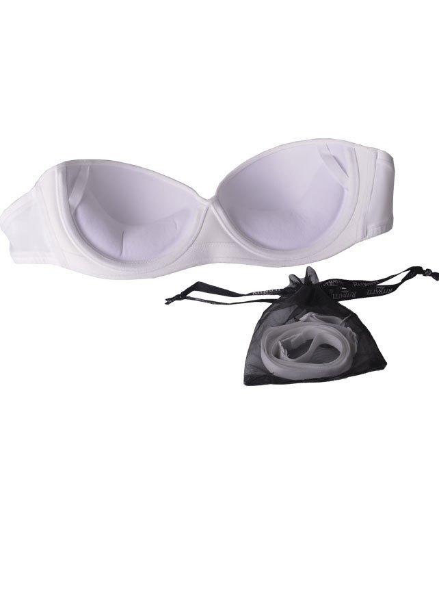 Reggiseno fascia bianco RITRATTI R1326