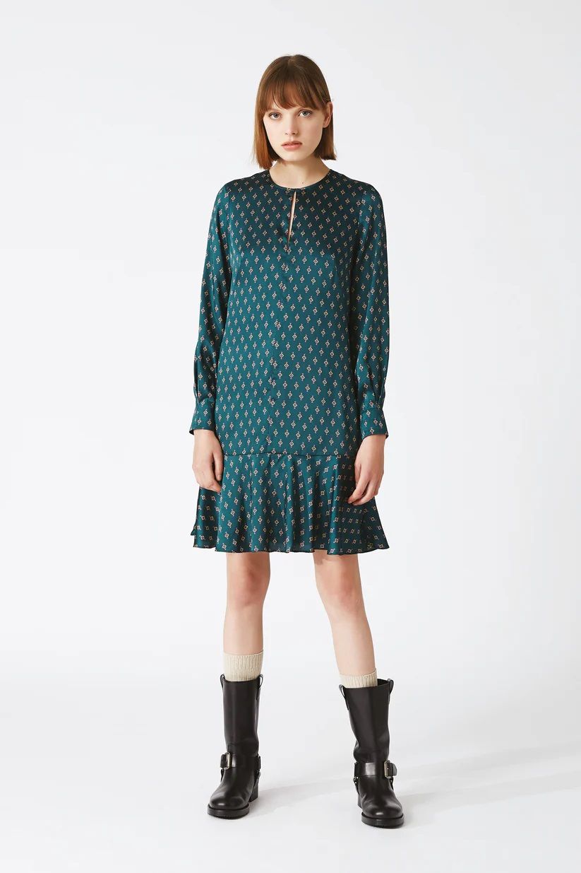 Abito in twill NENETTE