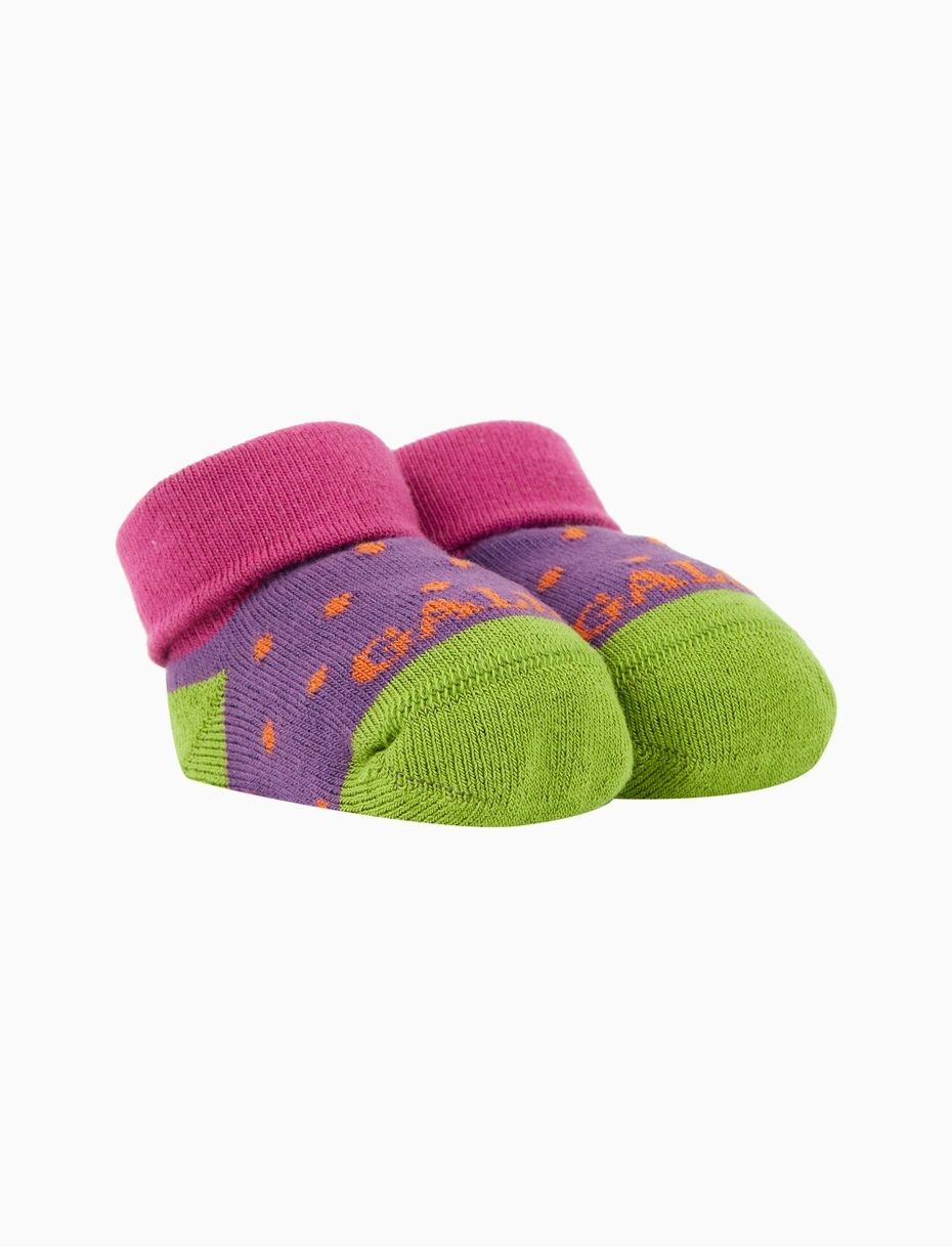 Babbucce bambino fantasia pois GALLO