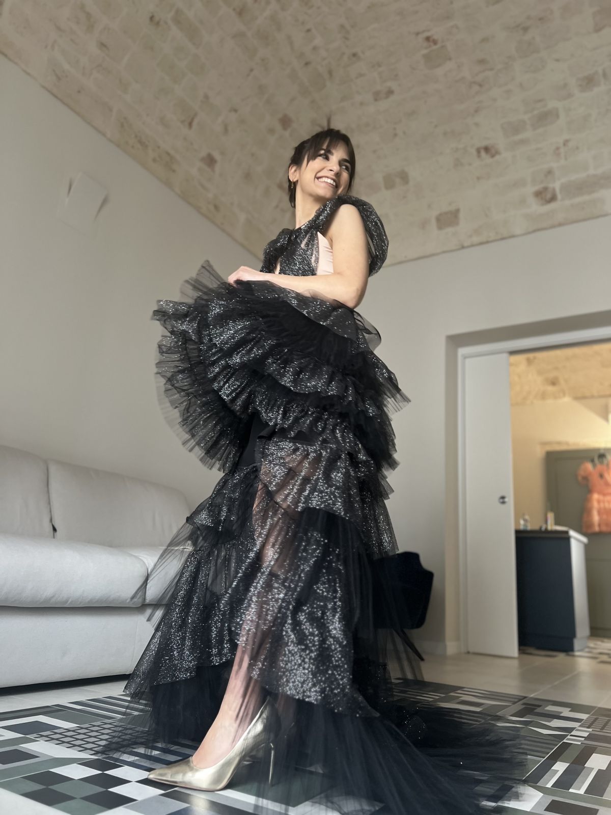 Abito in tulle TASSOS MITROPOULOS