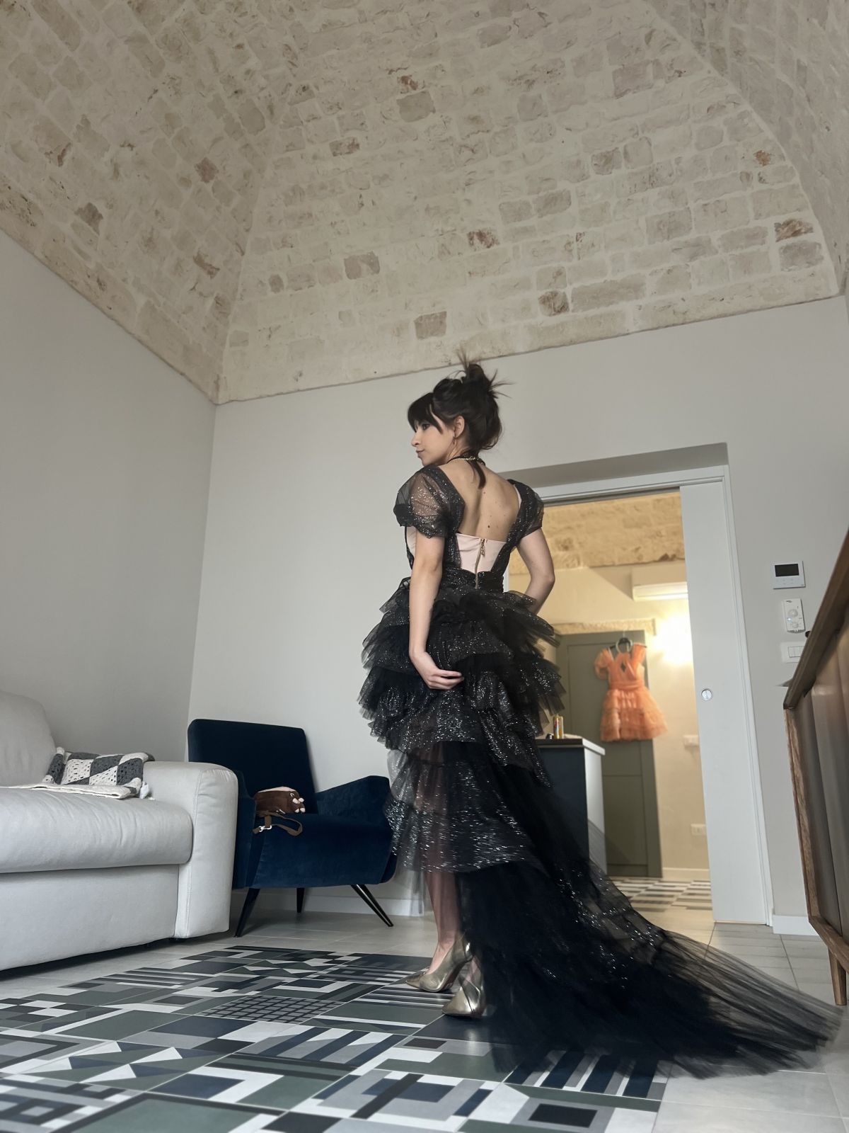 Abito in tulle TASSOS MITROPOULOS