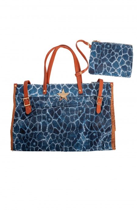 Borsa paillettes Giraffa PIN UP STARS