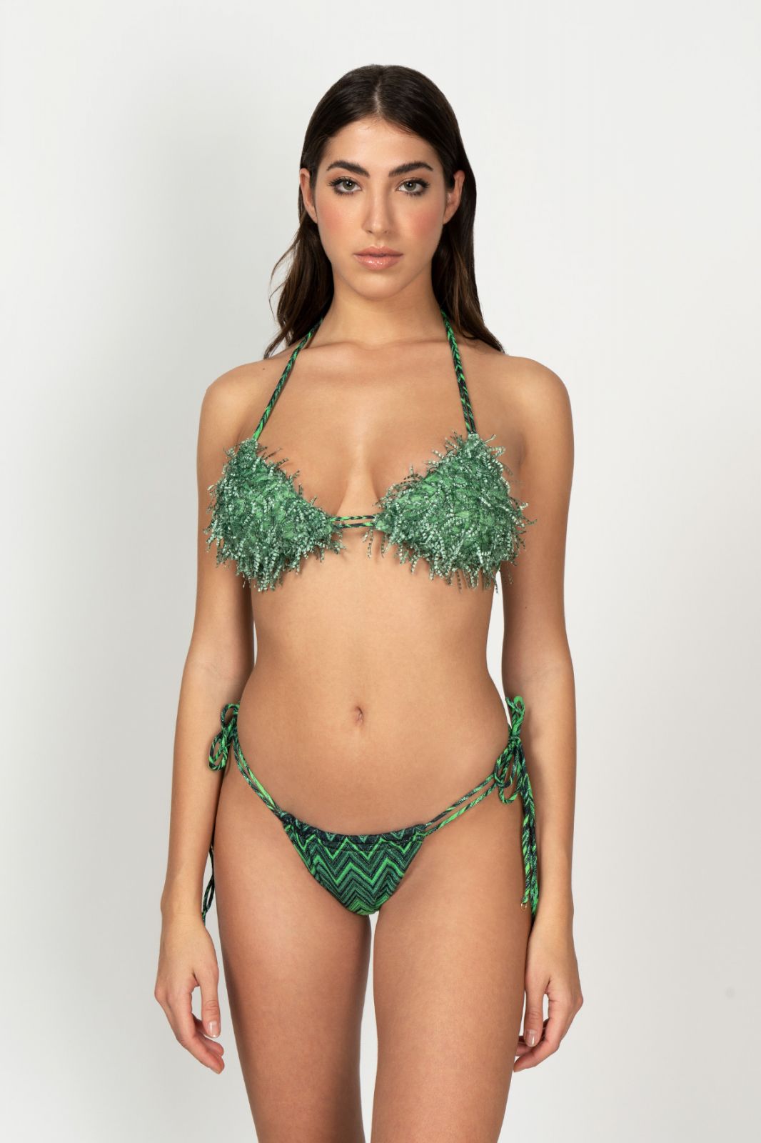 CHANGIT Triangle Bikini and adjustable knot briefs Bali
