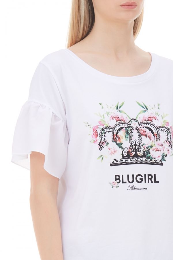T-shirt con stampa Blugirl