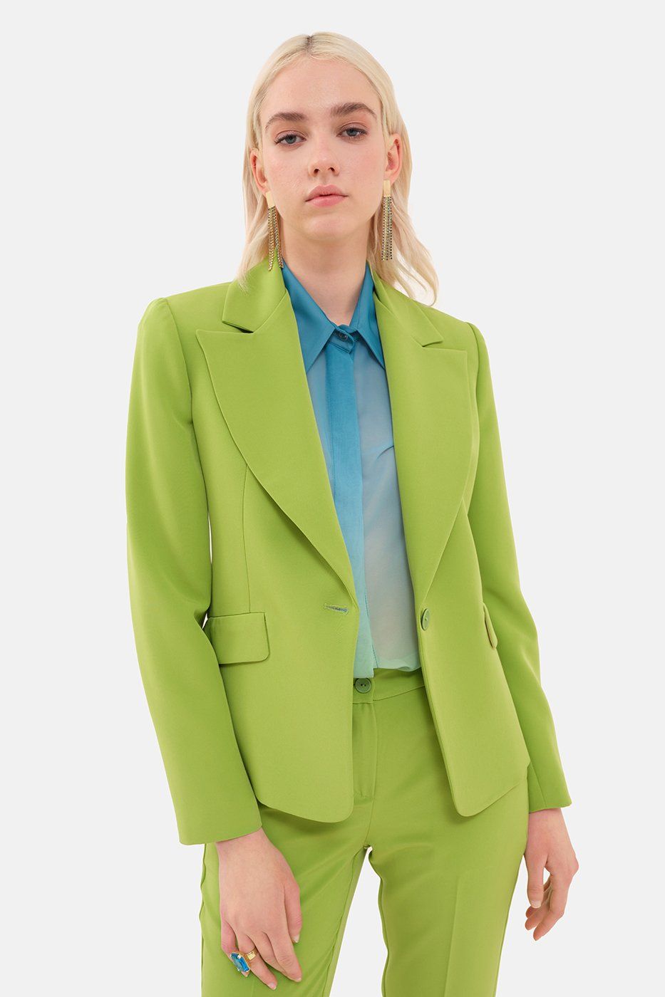 Face to Face Style green Gabrielle jacket