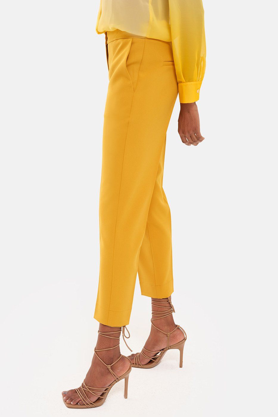Face to Face Style ochre Gabrielle trousers