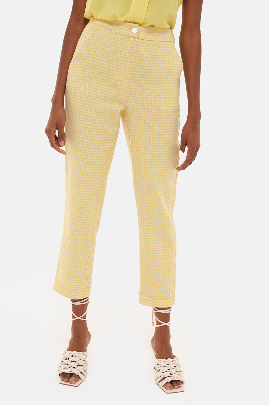 Face To Face Style Susanna yellow trousers