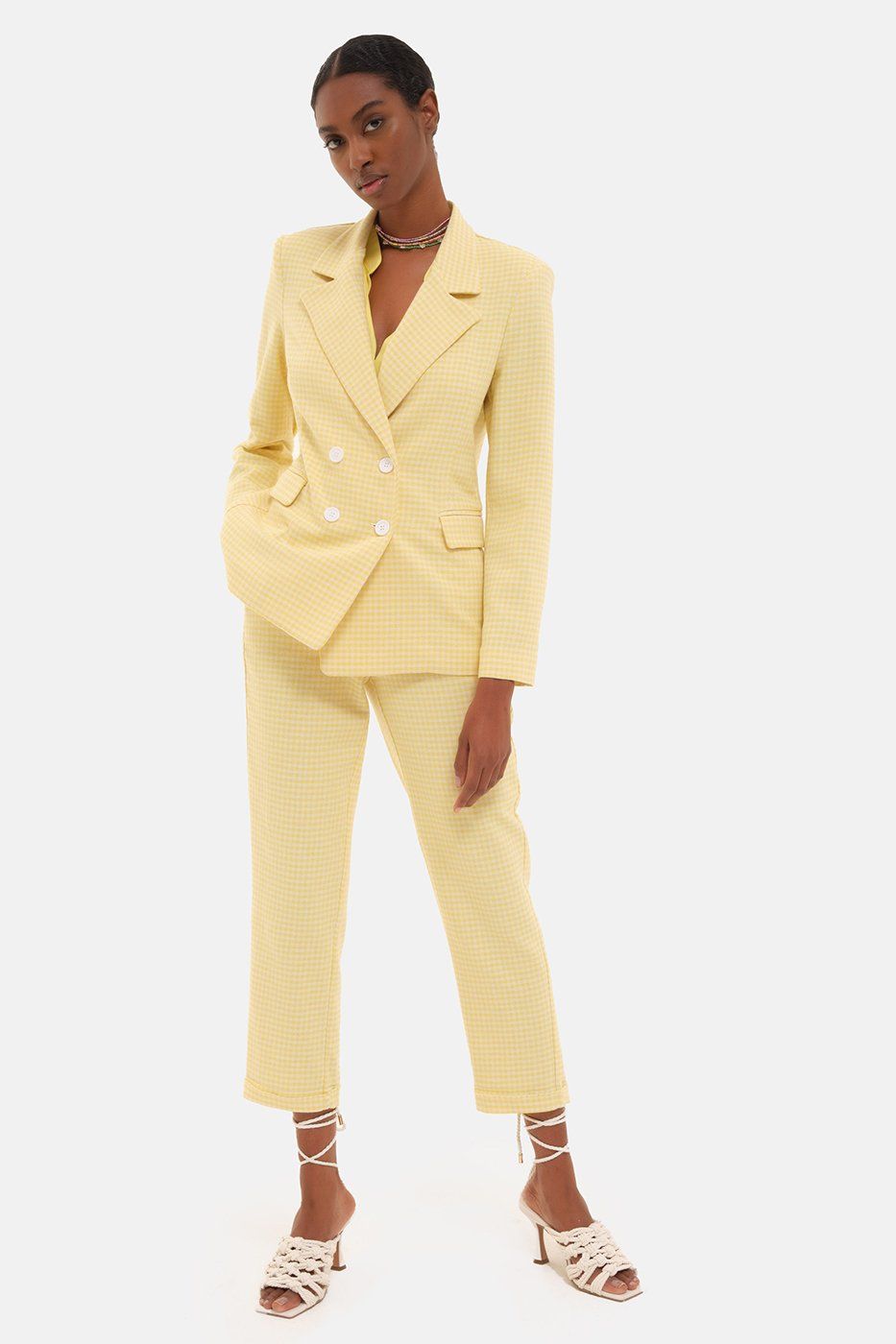 Face To Face Style Susanna yellow trousers