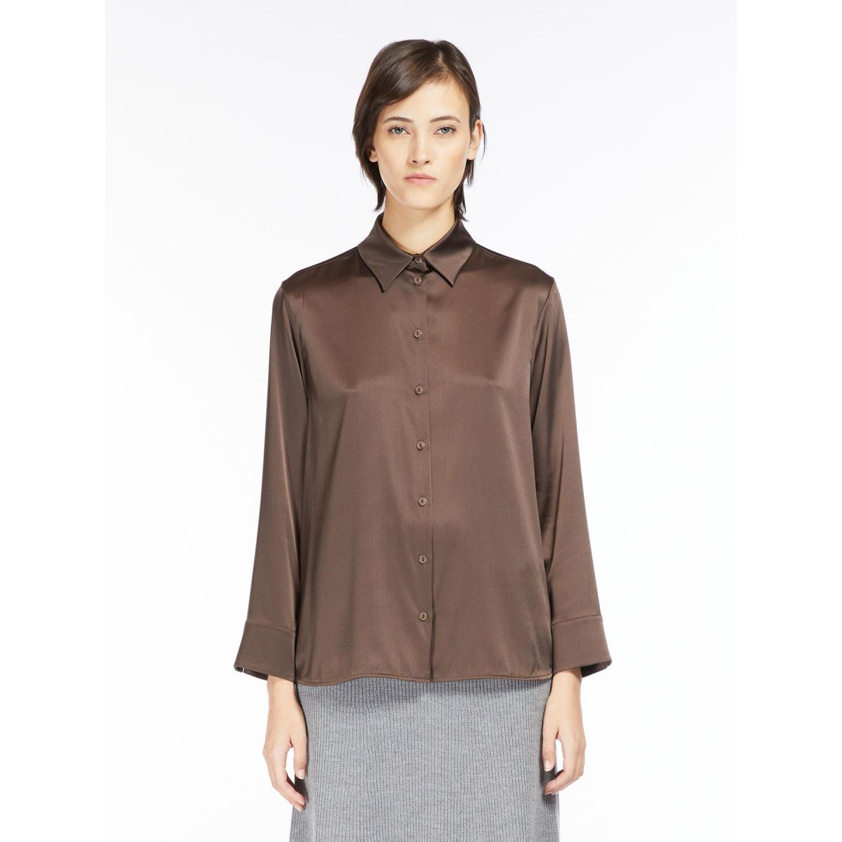 Camicia in raso di seta  MAX MARA