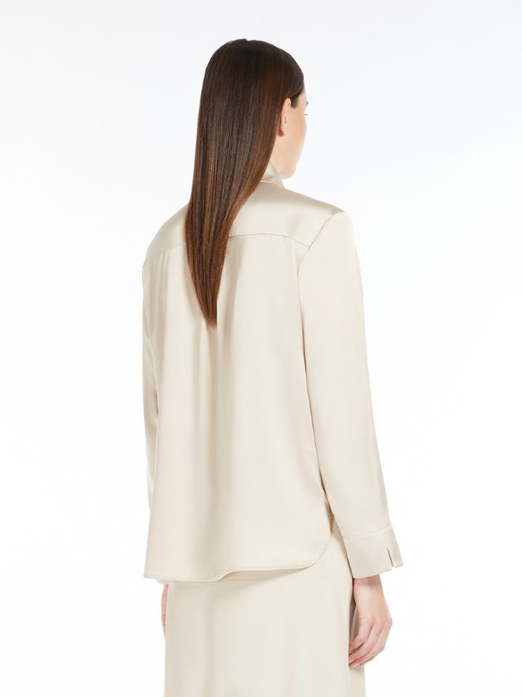 Camicia in raso di seta  MAX MARA