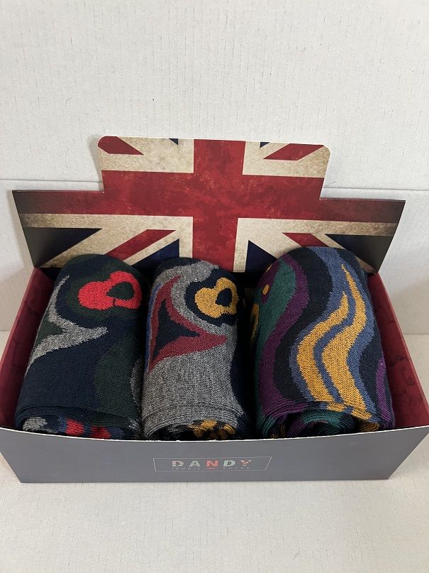 Box 3 calze multicolor DANDY