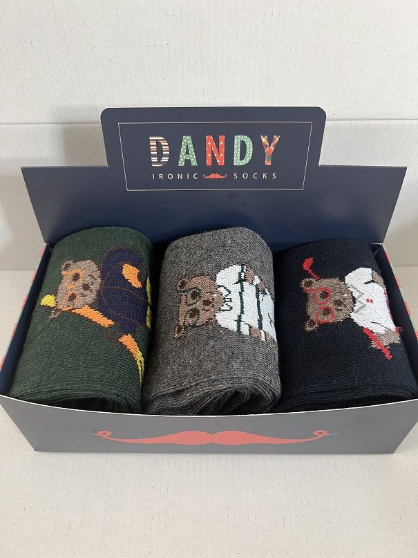 Box 3 calze orsetti DANDY