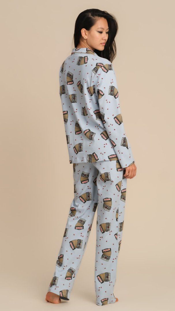 Pgiama aperto fisarmoniche PEPITA