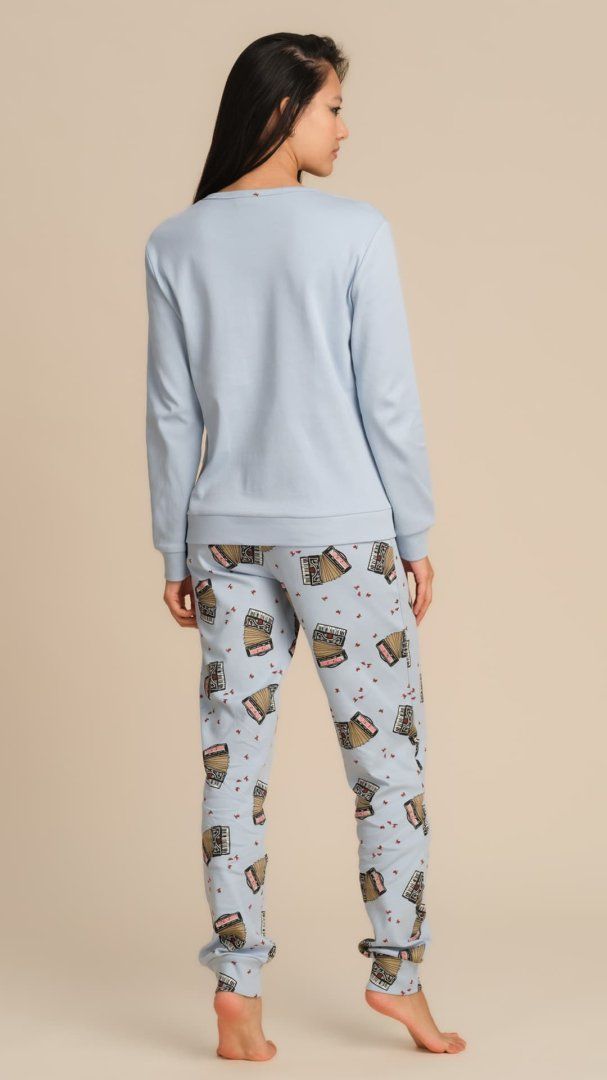 Pigiama chiuso fisarmoniche  PEPITA