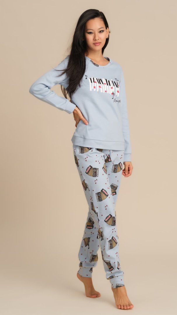 Pigiama chiuso fisarmoniche  PEPITA