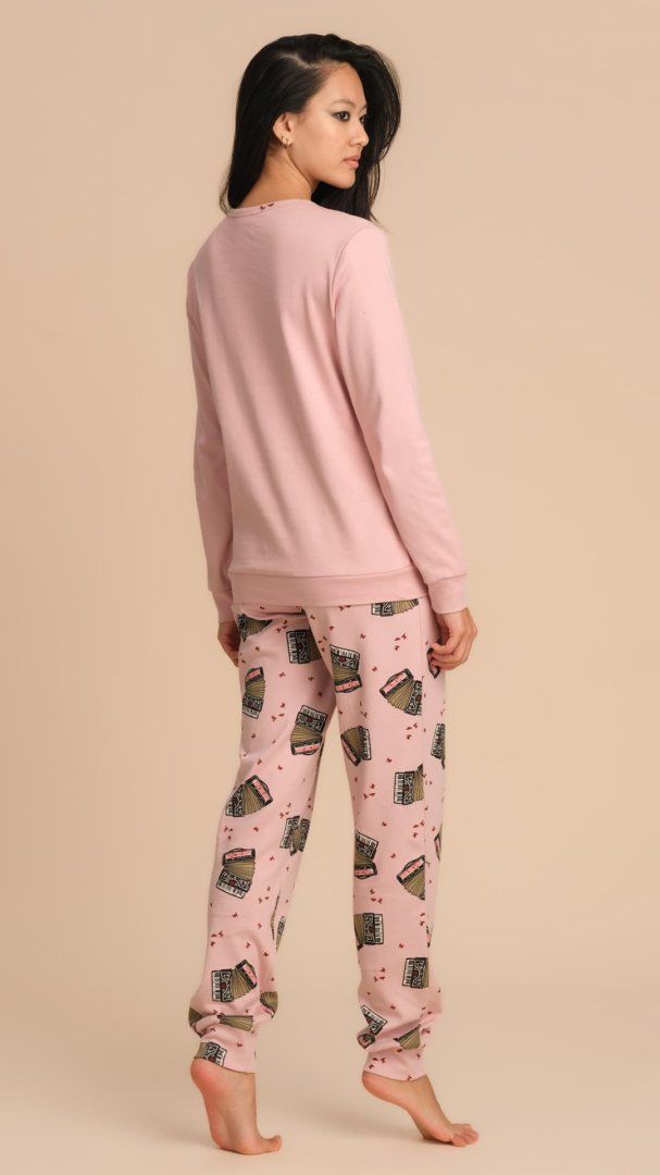 Pigiama chiuso fisarmoniche  PEPITA