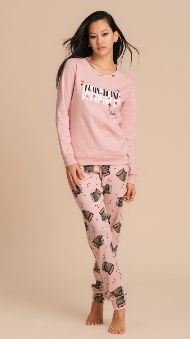 Pigiama chiuso fisarmoniche  PEPITA