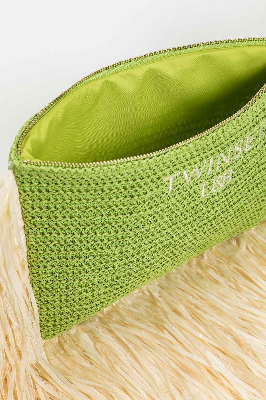 Pochette raffia TWINSET 