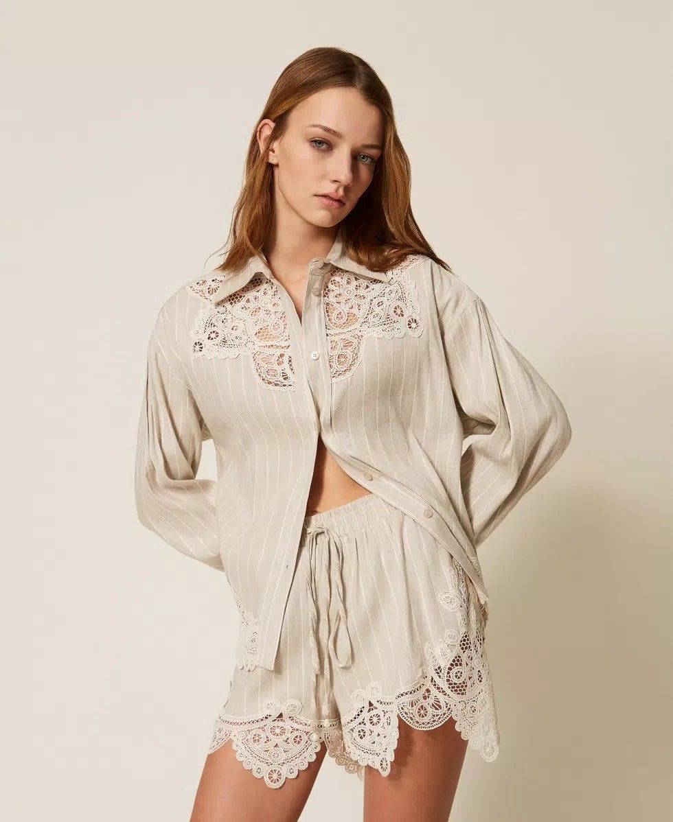 Short righe rIcamo TWINSET