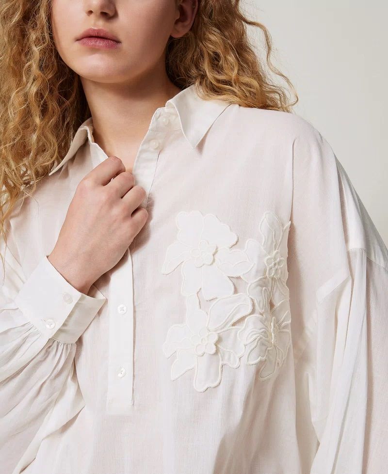 Blusa ricami TWINSET