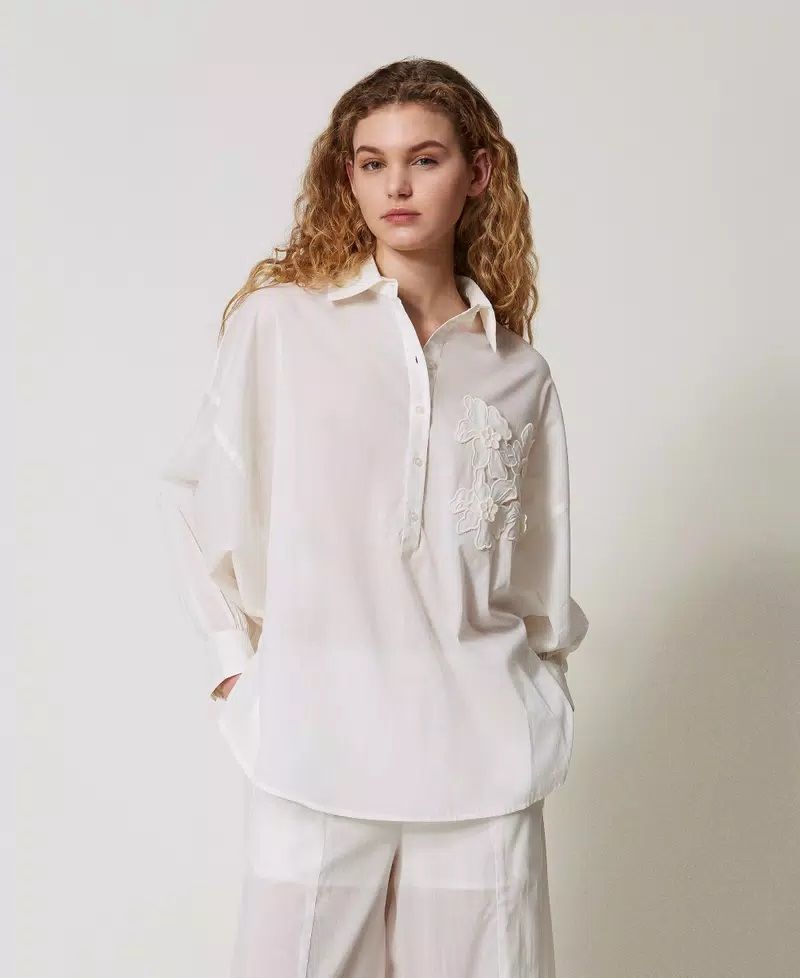 Blusa ricami TWINSET