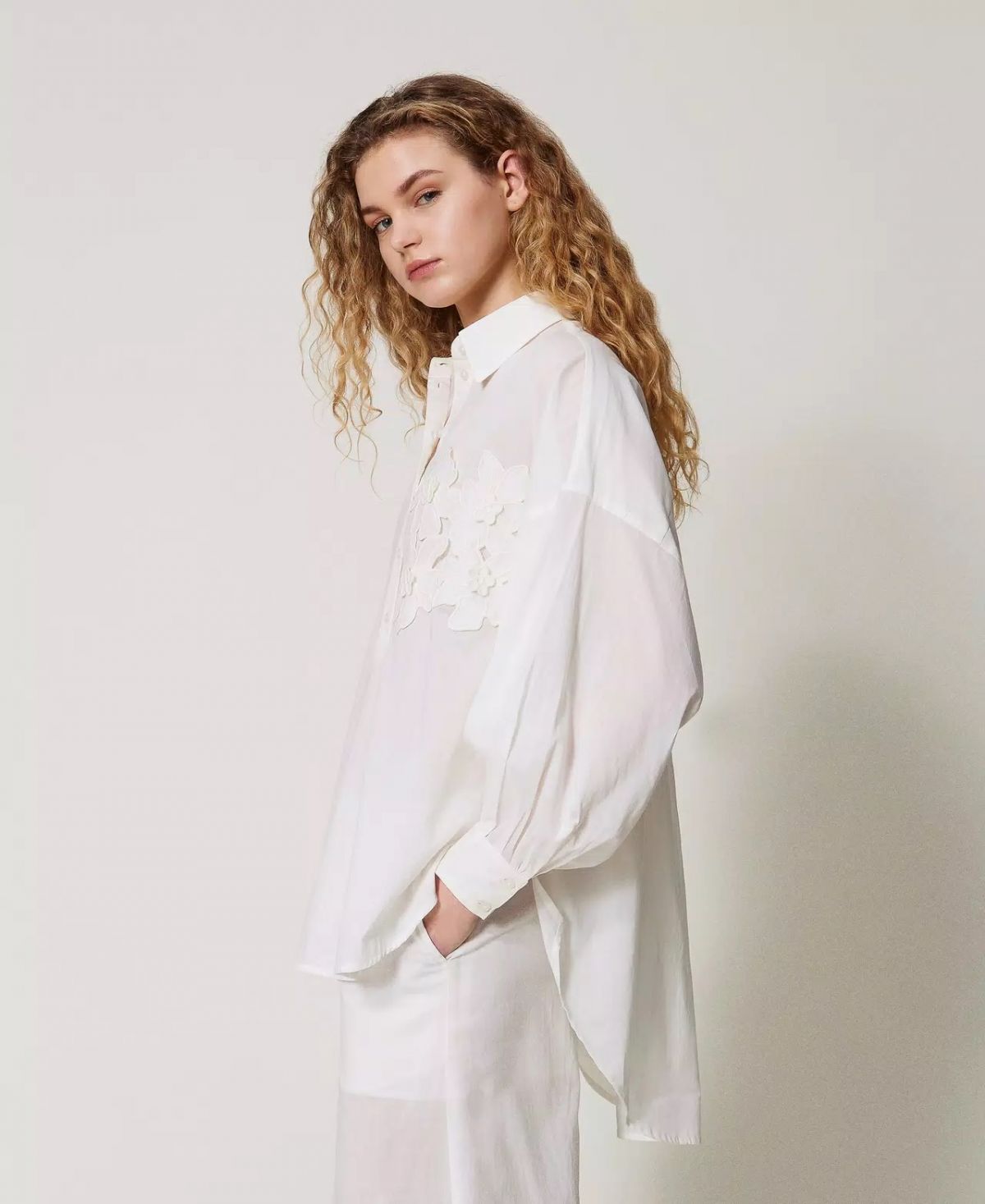 Blusa ricami TWINSET