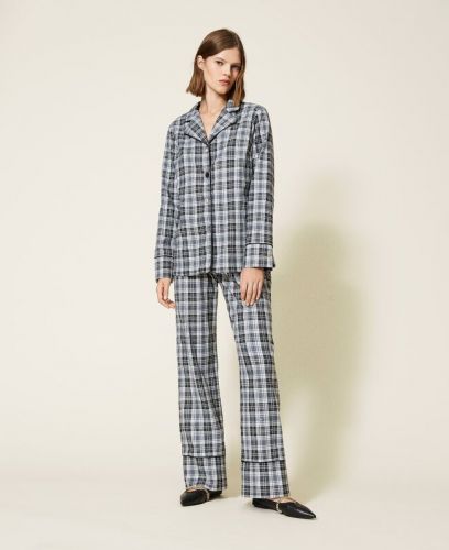 Sottoveste in raso con pizzo smerlato TWINSET