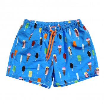 Gallo Men's swimming shorts with chicken motif