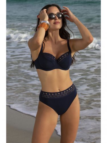 Costume intero con ferretto e ricamo TWINSET