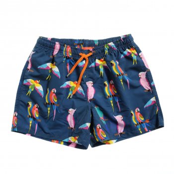 Gallo Men's swimming shorts with chicken motif