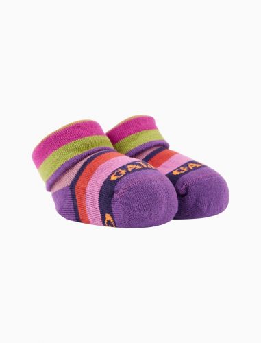 Calze corte bambino fantasia mix righe e pois GALLO 