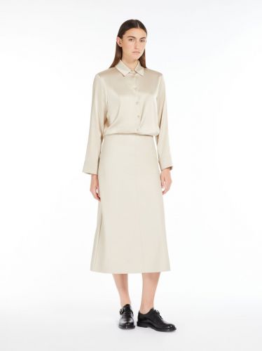 Camicia in raso di seta  MAX MARA