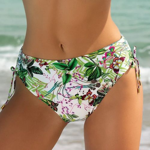 Bikini Triangolo e slip regolabile con nodi Mumbai CHANGIT