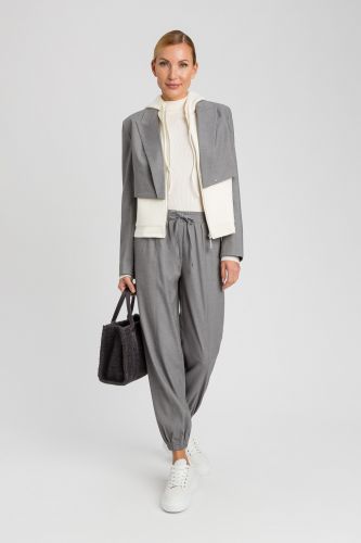 Maxi felpa con volant in tulle TWINSET 