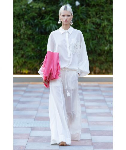 Abito fiori ricamati TWINSET