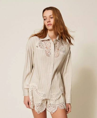 Pantalone Macram&egrave; TWINSET 