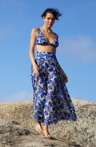 CHANGIT Triangle bikini and Bali fixed skirt briefs